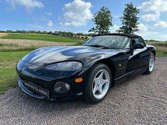 dodge viper rt/10 8.0 v10 svensksåld unik m 2645 mil byte