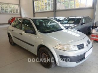 renault mégane, 1.6i, 1.maj,čr, tz, sedan, benzín