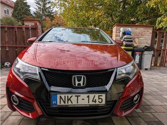 honda civic tourer 1.8 executive (automata) full extra. bőr. nagy navi. magyarországi magánszemély végig szervizelt