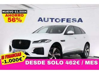 jaguar f-pace 2.0 d i4 auto mhev standard 204cv 4wd 5p # iva deducible,techo panoramico,gps,cuero