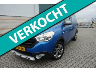 dacia dokker 1.2 tce stepway - lm velgen met all season banden - airco - cruisecontrol