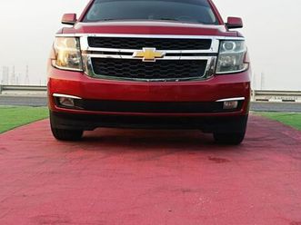 chevrolet tahoe( 2015model ) in red color this has done a kilometer of181000 km