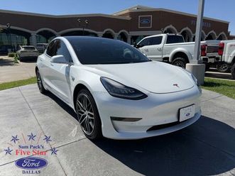 used 2020 tesla model 3 long range dallas tx 75252