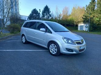 vauxhall zafira 1.7ctdi design,high spec