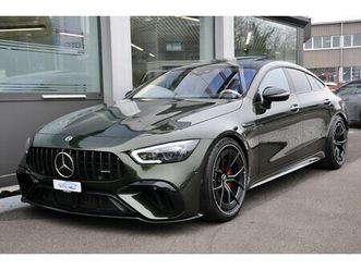 amg gt 4 63 s 4matic+ speedshift mct