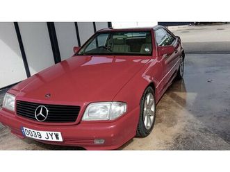 1996 mercedes sl class rouge automatique, 4 vitesses cond...