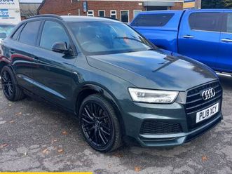 2018 audi q3 1.4 tfsi black edition s tronic