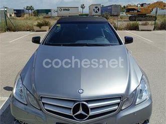 mercedes-benz clase e cabrio e 350 cdi be avantgarde