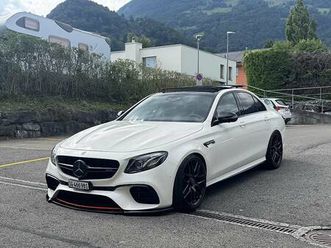 mercedes-benz e63s * frisch ab mfk * 70000km * canton saint-gall - tutti.ch