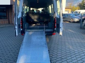 volkswagen crafter lang l3h2 rollstuhlrampe 9 sitze