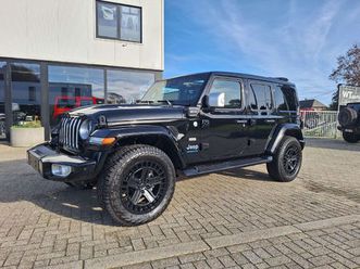 jeep wrangler wrangler unlimited 2.0 phev verkocht/vendue