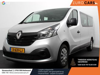 renault trafic passenger 1.6 dci grand authentique energy incl. bpm/ btw l2h1 8 persoons ! navigatie airco voor en achter parkeer sensoren cruise control bumper