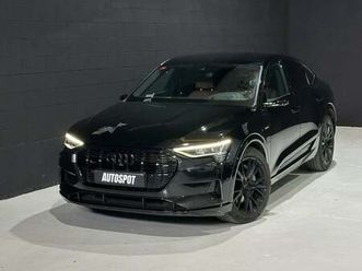 audi e-tron gt sportback black line 50 quattro