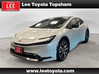 new 2026 toyota prius plug-in hybrid xse premium