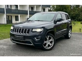 jeep grand cherokee summit 3.0 v6 crd 250ch - sièges chauffants - hayon électrique - camera/navi - régulateur de vitesse