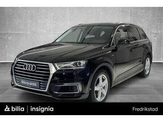 audi q7 e-tron e-tron. dab+, cruisekontroll, ryggesensor, hengerfeste 2017 svart