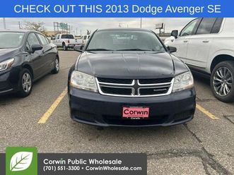 used 2013 dodge avenger se
