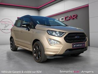 ford ecosport 1.0 ecoboost 125ch ss bvm6 st-line garantie 12 mois