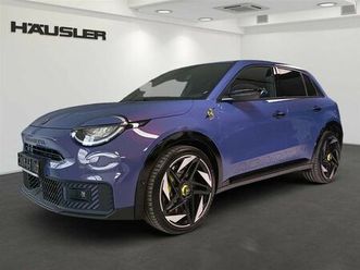 abarth 600e scorpionissima 360* drone view | carplay |