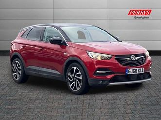 vauxhall grandland x 1.2 turbo elite nav 5dr