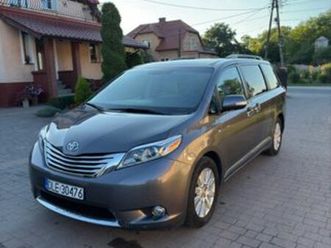 toyota sienna 3.5 v6 limited awd mierzowice • olx.pl