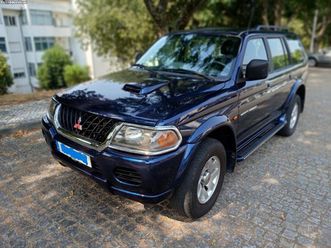 mitsubishi pajero sport wagon setembro/00