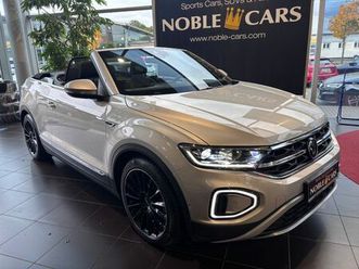 volkswagen t-roc cabriolet move rfk led navi alu