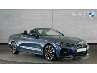 bmw 4 series 420i m sport convertible 2.0 2dr