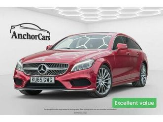 mercedes-benz cls-class cls220d amg line (premium) shooting brake 5dr dies