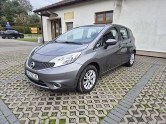 nissan note 1.2 benzyna 149 tys. km bezwypadkowy! 1 rej 2014. radlin • olx.pl