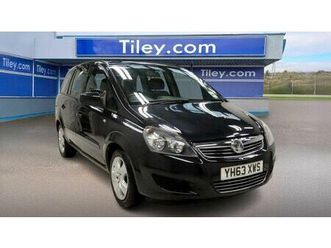 2013 vauxhall zafira 1.8 exclusiv (140ps)