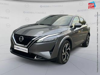 nissan qashqai 1.3 mild hybrid 158ch tekna+ xtronic siege chauf camera gps d'occasion - hess automobile