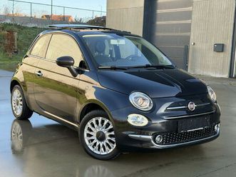 fiat 500 1.2i euro 6b/ airco/schuifdak/ pdc/ amper 47.000km