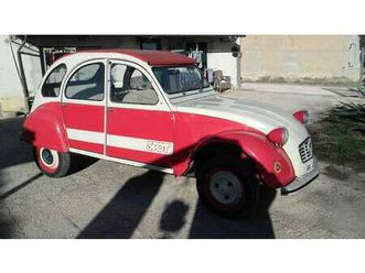 1982 citroen 2cv blanc manuel, 4 vitesses conduite à droi...