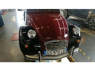 1989 citroen 2cv noir manuel, 4 vitesses conduite à gauch...