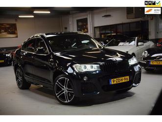 bmw x4 xdrive20i high executive m-pakket|navi|leder|schuif/kantel-dak|dealer onderhouden