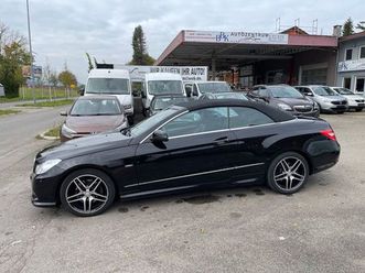 mercedes-benz e 350 cdi blueefficiency+avantgarde+cabrio+autom