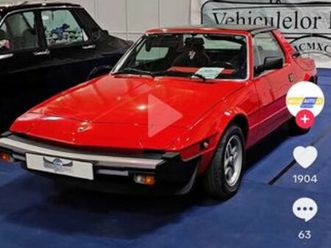 fiat bertone x 1/9 exemplar vehicul istoric bucuresti sectorul 2