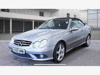 1.8 clk200 kompressor sport cabriolet 2dr