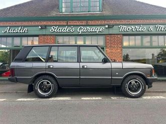 land rover range rover 4.2 vogue lse station wagon 5dr petrol automatic 4x4 (200 bhp)