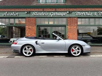 porsche 911 3.6 996 turbo cabriolet 2dr petrol manual awd (309 g/km, 414 bhp)
