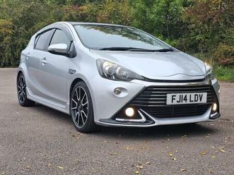 2014 toyota aqua corolla limited edition gg's 1.5h auto hybrid 52k miles only ulez free hatchback...