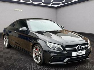2018 mercedes-benz c class 4.0 c63 v8 biturbo amg s (premium) spds mct euro 6 (start/stop) 2dr coupe pet...
