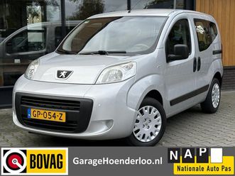 peugeot bipper tepee - 1.4i trekhaak, parkeersensoren. nwe apk