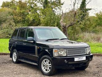 2003 land rover range rover 4.4 v8 vogue automatic black 85000 miles petrol l322 estate petrol au...