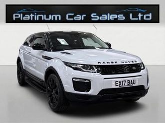 2017 land rover range rover evoque td4 4wd se tech black pack auto diesel
