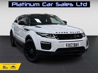 2017 land rover range rover evoque td4 4wd se tech black pack auto diesel