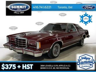 used 1979 ford thunderbird heritage edition