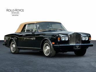 used 1986 rolls-royce corniche los gatos ca 95032