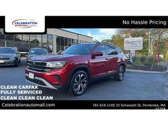 used 2022 volkswagen atlas 3.6l se w/technology